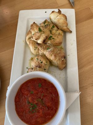 Garlic knots  at Pizzeria Grano in Vancouver