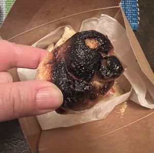 Burnt Garlic Knots  at Pizzeria Grano in Vancouver