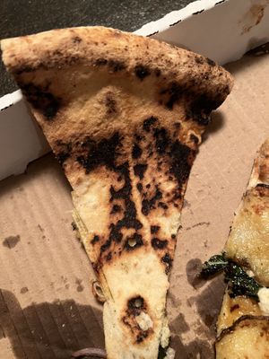 Burnt Soggy Pizza  at Pizzeria Grano in Vancouver
