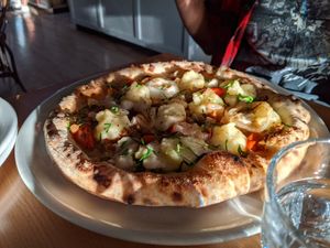 Pizza - Salsiccia at Pizzeria Grano in Vancouver