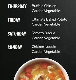 Garden Vegetable Soup at Pita Pit in Roseburg