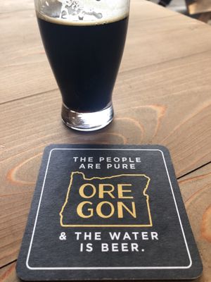 Baelic Brewery shares a patio with them - lots of good seating - and beer! at Chilango PDX in Portland