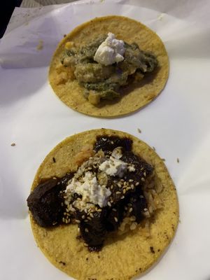 Peppers something delicious and Mole   at Chilango PDX in Portland