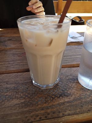 Boozy horchata at Chilango PDX in Portland
