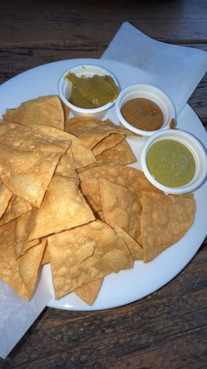 Chips and salsa   at Chilango PDX in Portland