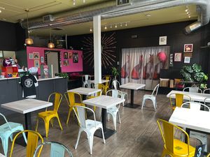 Ingenieso hogareño restaurante interior  at Chilango PDX in Portland