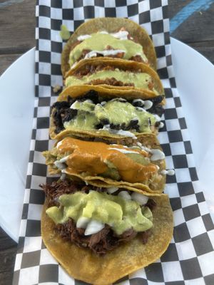 Best tacos in the worldd  at Chilango PDX in Portland