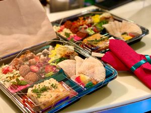 Vegan Big Bento at Cafe Absinthe カフェアブサン in Osaka