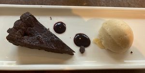 Brownie   at Cafe Absinthe カフェアブサン in Osaka