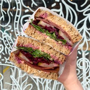 “Pastrami” Reuben  at How On Earth in Exeter