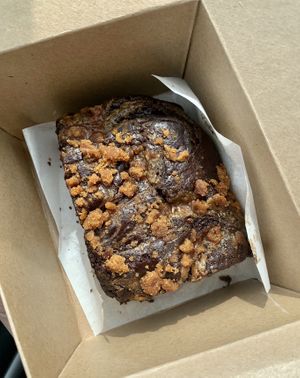 Biscoff Brownie at How On Earth in Exeter