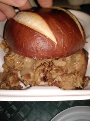 Festive Hot Roast Baps 🎄 at How On Earth in Exeter