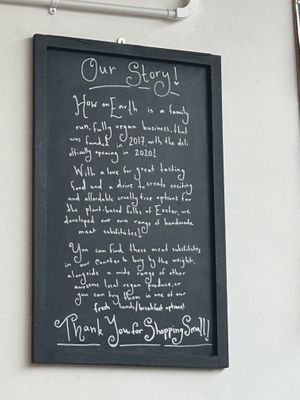   at How On Earth in Exeter