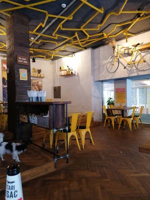 Inside at Submarine Burger in Rijeka