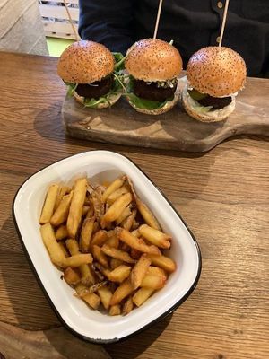 Fries at Submarine Burger in Rijeka