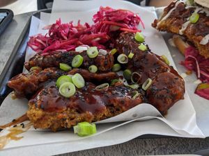 Wings at Really Happy Chicken in Brighton