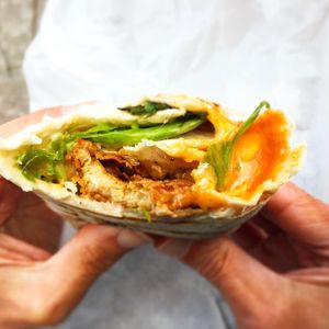 Buffalo wrap  at Really Happy Chicken in Brighton