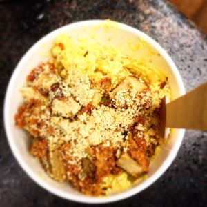 Mac n chickn at Really Happy Chicken in Brighton