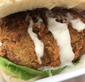 Really Simple Burger at Really Happy Chicken in Brighton