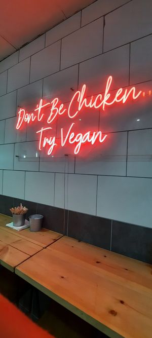 Inside at Really Happy Chicken in Brighton