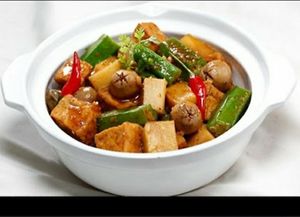 Sichuan bean paste at Huong Sen in Hanoi