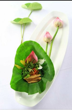 Flower nature at Huong Sen in Hanoi