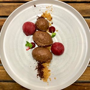 Mouse au chocolate, a classic!! at Die Reichsstadt in Gengenbach