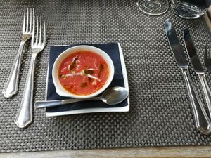 Gazpacho at Die Reichsstadt in Gengenbach