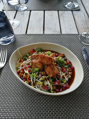 Asiatisch mit Seidentofu at Die Reichsstadt in Gengenbach