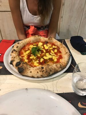 Vegan Margherita  at Spicchi d'Autore in Naples