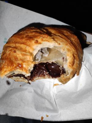 Dark Chocolate Vegan Croissant at Whip Bakery in Naples