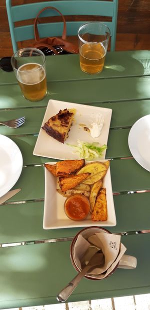 Tortilla & Patatas Bravas at Brio in Tarifa