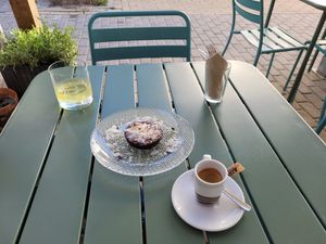 Nachtisch. Cocochoc. Unglaublich lecker!! at Brio in Tarifa