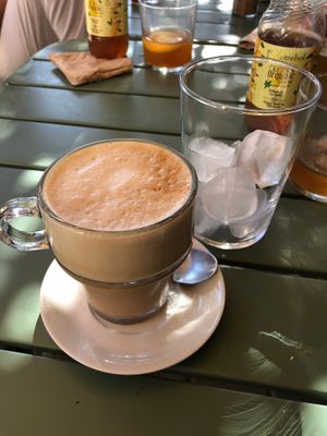 Café con leche   at Brio in Tarifa