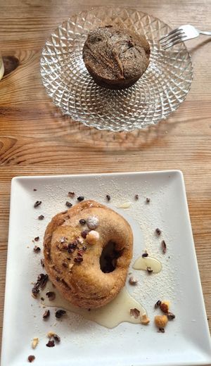 Apfelkuchen & Panzerotto at Brio in Tarifa