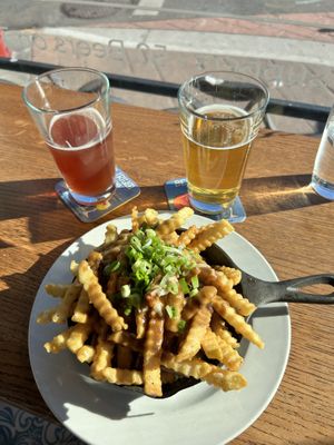 Vegan poutine   at Swans Hotel in Victoria