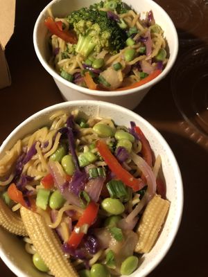 Vegetable Pan Asian Noodles (can add tofu) at Walt Disney World - Capt. Cook's in Lake Buena Vista