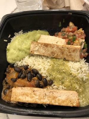 Grilled Tofu Bowl at Walt Disney World - Contempo Cafe in Lake Buena Vista