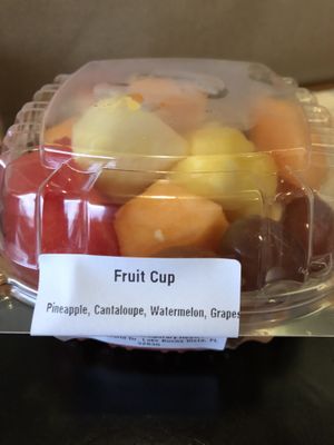 Fruit Cup at Walt Disney World - Contempo Cafe in Lake Buena Vista