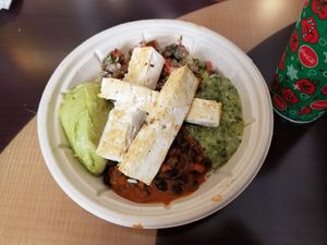 Tofu bowl at Walt Disney World - Contempo Cafe in Lake Buena Vista
