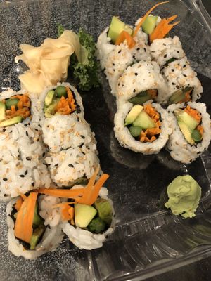 Veggie Rolls at Ziree Thai & Sushi in Delray Beach