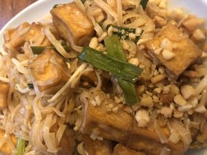 Vegan Pad Thai at Ziree Thai & Sushi in Delray Beach