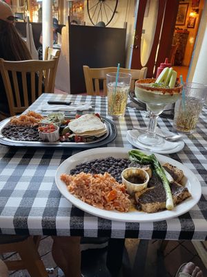   at Cowgirl BBQ in Santa Fe