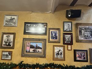 Example of the decor  at Cowgirl BBQ in Santa Fe