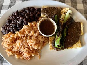 JERK TOFU  at Cowgirl BBQ in Santa Fe