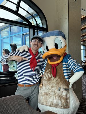 Amazing character interactions !  at Walt Disney World - Topolino's Terrace in Lake Buena Vista