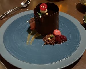 Fruits of the Forest dessert   at Walt Disney World - Topolino's Terrace in Lake Buena Vista