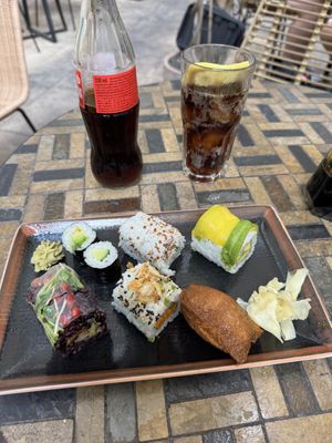 Vegan sushi   at Nooch - Badenerstrasse in Zurich