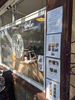 order window at Yelo'd Ice Cream & Bake Shoppe in Edmonton
