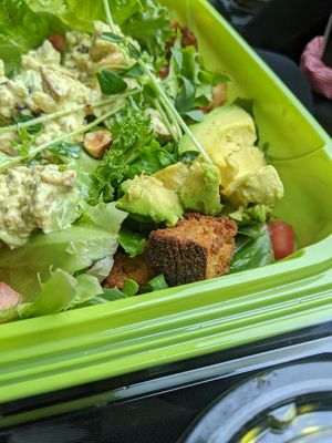 Chef salad at Greenhorn in Bluffton